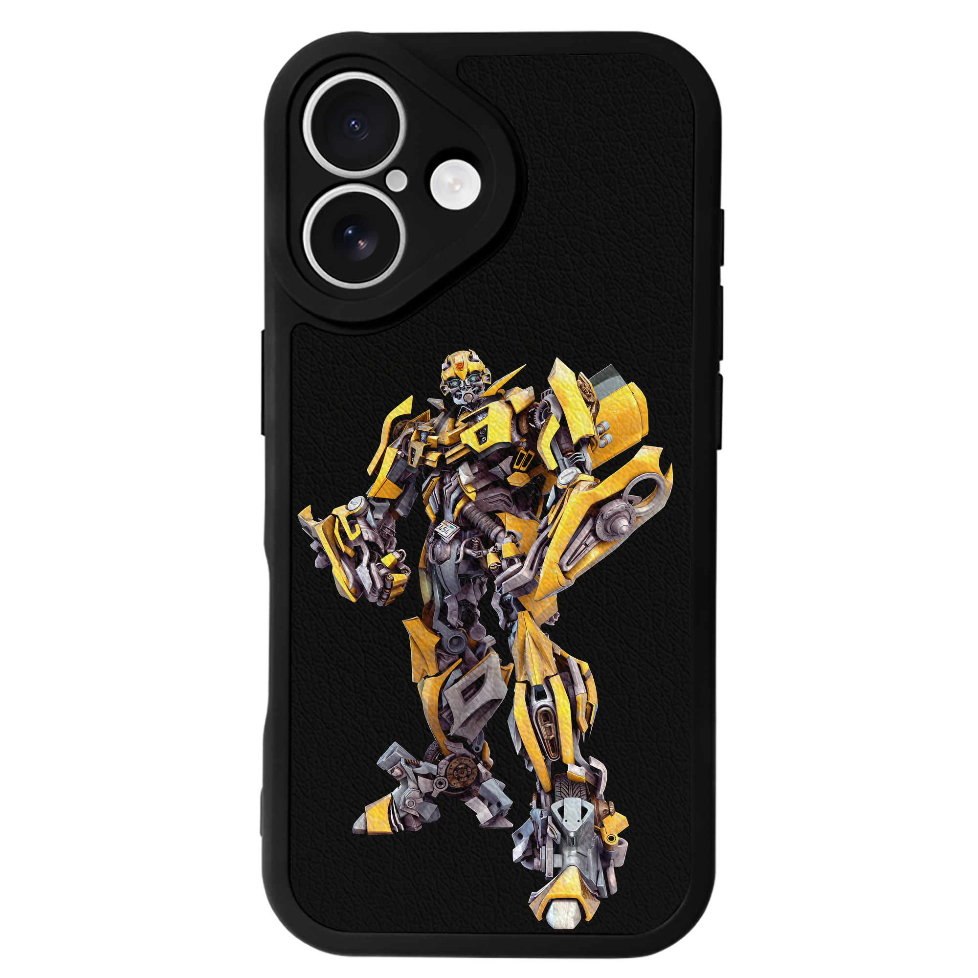 （画像用） Transformers トランスフォーマー 【iPhone 16シリーズ対応】シリコンスマホケース（レザー調） 材質：シリコン